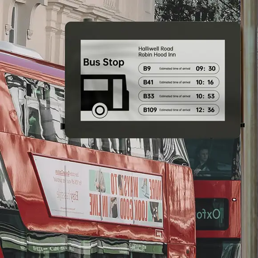 Unleashing the Potential of Bus Shelter Digital Signage with SEEKINK’s Electronic Paper Displays